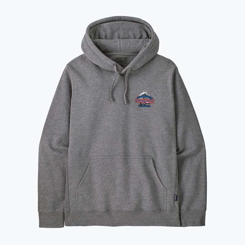 Vyriškas džemperis Patagonia Great Waves Uprisal Hoody gravel heather 3