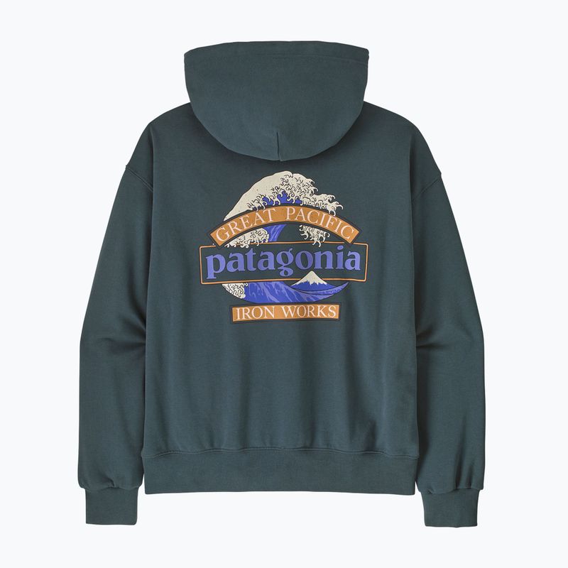 Moteriškas žygio džemperis Patagonia Great Waves Daily Hoody summit blue 2