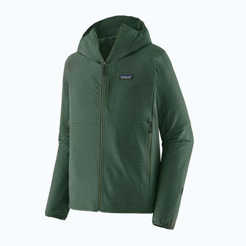 Vyriška softshell striukė Patagonia R1 TechFace Hoody canopy green 6