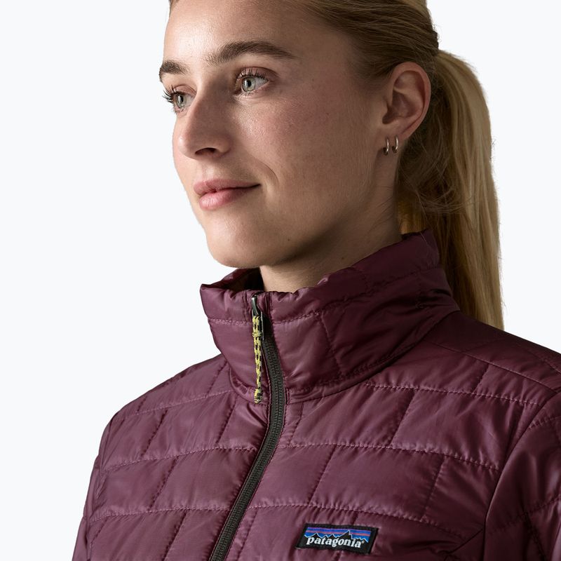 Moteriška šilta striukė Patagonia Nano Puff berry fig 5