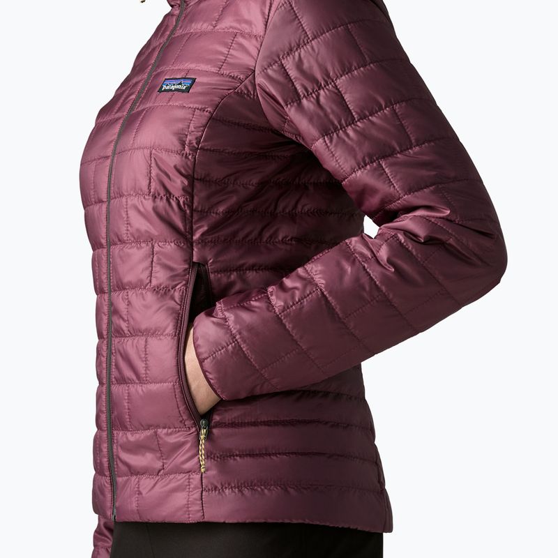 Moteriška šilta striukė Patagonia Nano Puff berry fig 6
