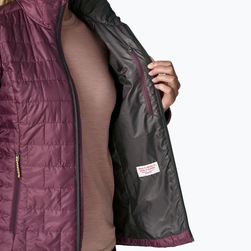 Moteriška šilta striukė Patagonia Nano Puff berry fig 7