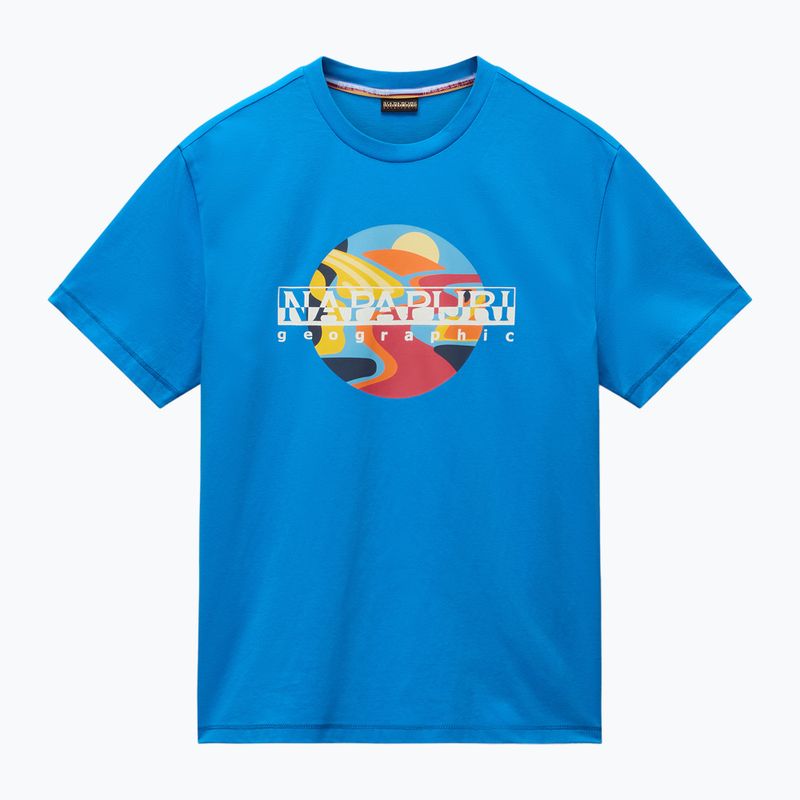 Vyriški marškinėliai Napapijri S-Valdor french blue B2W 4