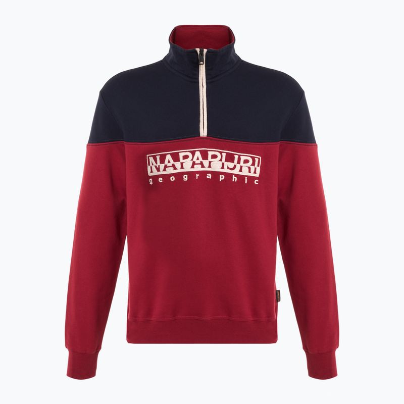 Vyriškas džemperis Napapijri B-Saturnia HZ tibetan red R1E