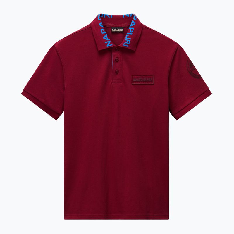 Vyriški polo marškinėliai Napapijri E-Amundsen 1 tibetan red R1E