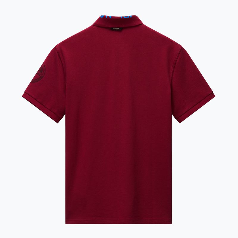Vyriški polo marškinėliai Napapijri E-Amundsen 1 tibetan red R1E 2