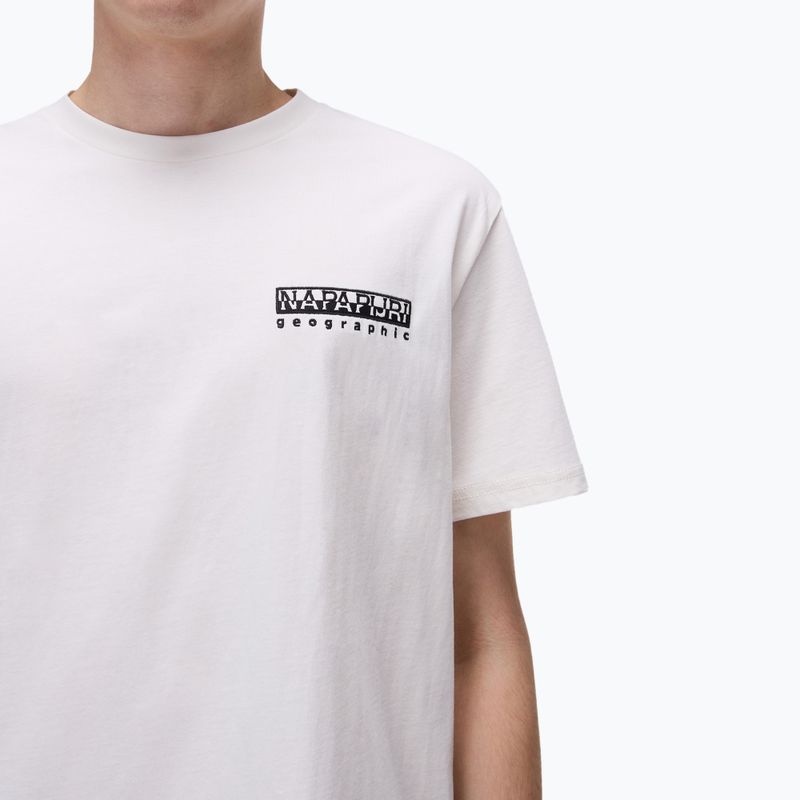 Vyriški marškinėliai Napapijri S-Vignonil Back white whisper 3