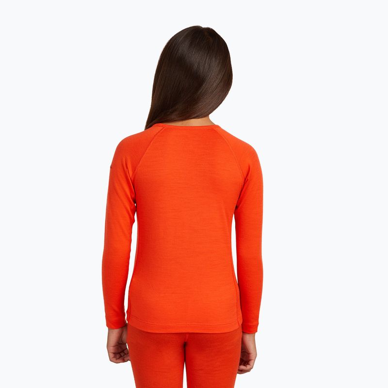 Vaikiški termoaktyvūs marškinėliai ilgomis rankovėmis icebreaker 200 Oasis Crewe fervid 6