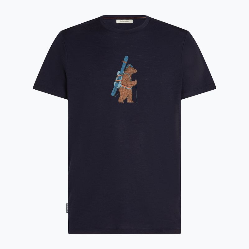 Vyriški marškinėliai icebreaker Merino 150 Tech Lite Bear Tour midnight navy 7