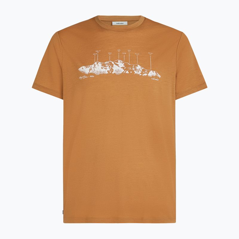 Vyriški marškinėliai icebreaker Merino 150 Tech Lite The Peaks trail 7