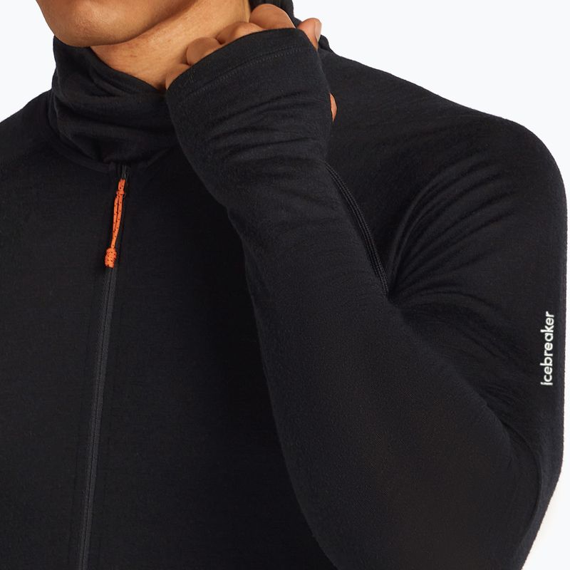 Vyriškas termoaktyvus kombinezonas icebreaker Merino 200 Oasis+ black/undyed/cb 7