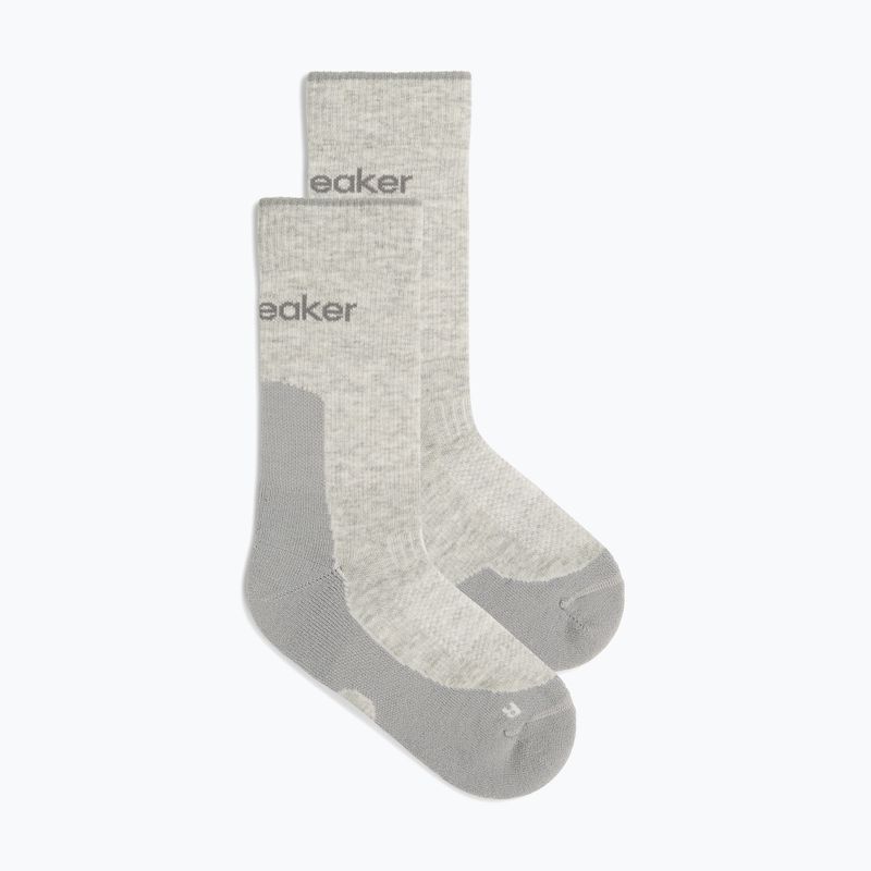 Vyriškos kojinės icebreaker Merino Hike+ Light Crew blizzard heather/alloy 2