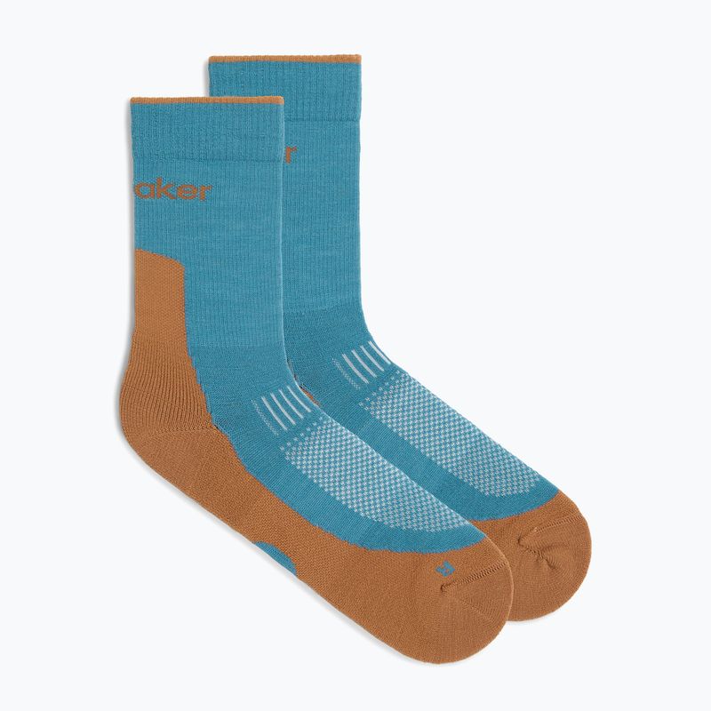 Icebreaker Merino Hike+ Light Crew topaz/trail kojinės vyrams 2