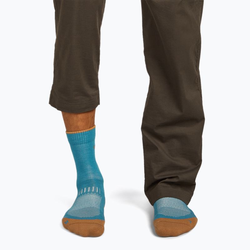Icebreaker Merino Hike+ Light Crew topaz/trail kojinės vyrams 4