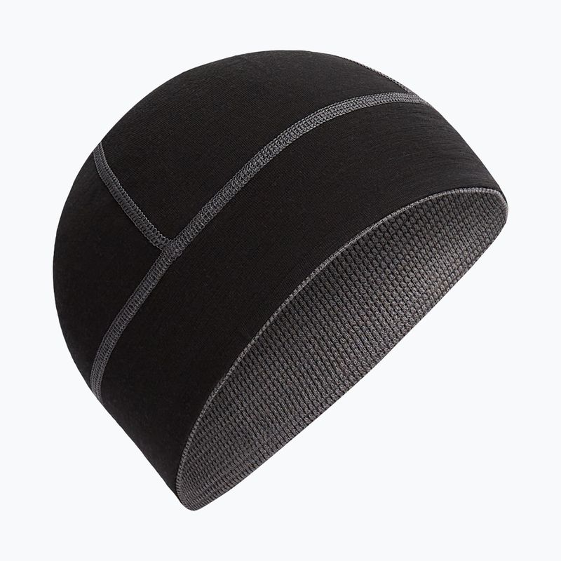 Žieminė kepurė icebreaker Merino 260 Waffle Reversible Beanie obsidian/black 2