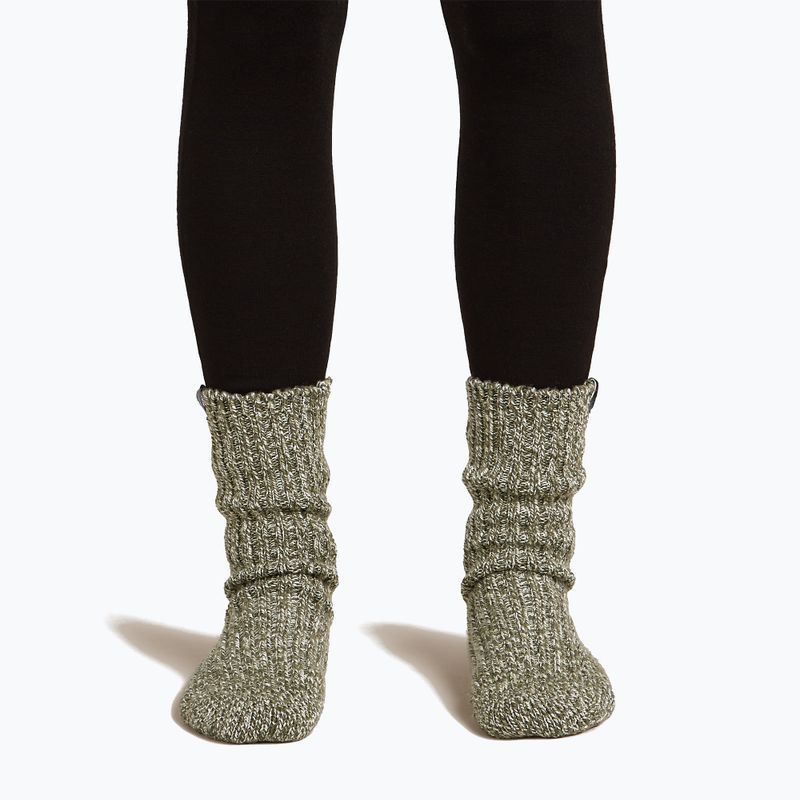 Slidinėjimo kojinės Icebreaker Merino Ski Lodge Crew loden/lichen/chalk 6