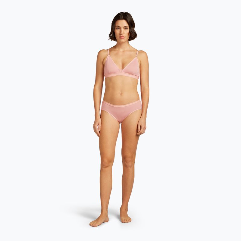 Moteriškos terminės kelnaitės Icebreaker Siren Hipkini blush 3