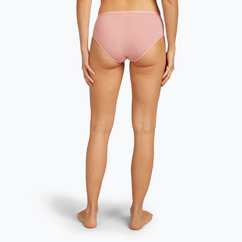 Moteriškos terminės kelnaitės Icebreaker Siren Hipkini blush 4