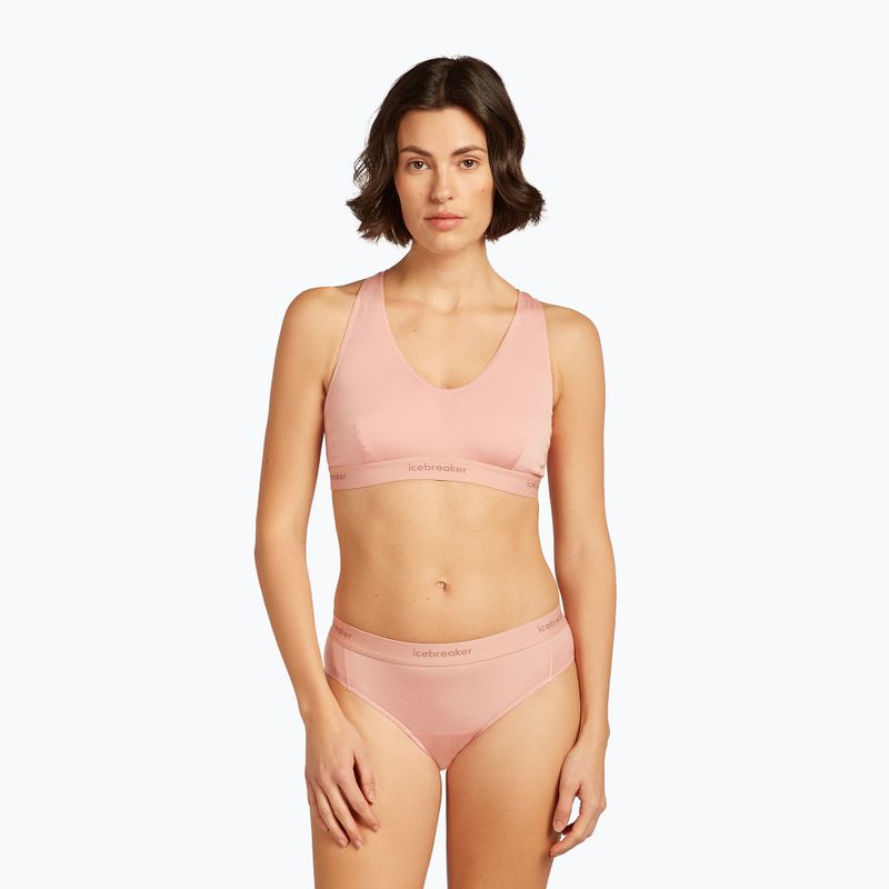 Termoaktyvi liemenėlė icebreaker Merino 125 Cool-Lite Sprite Racerback blush 2