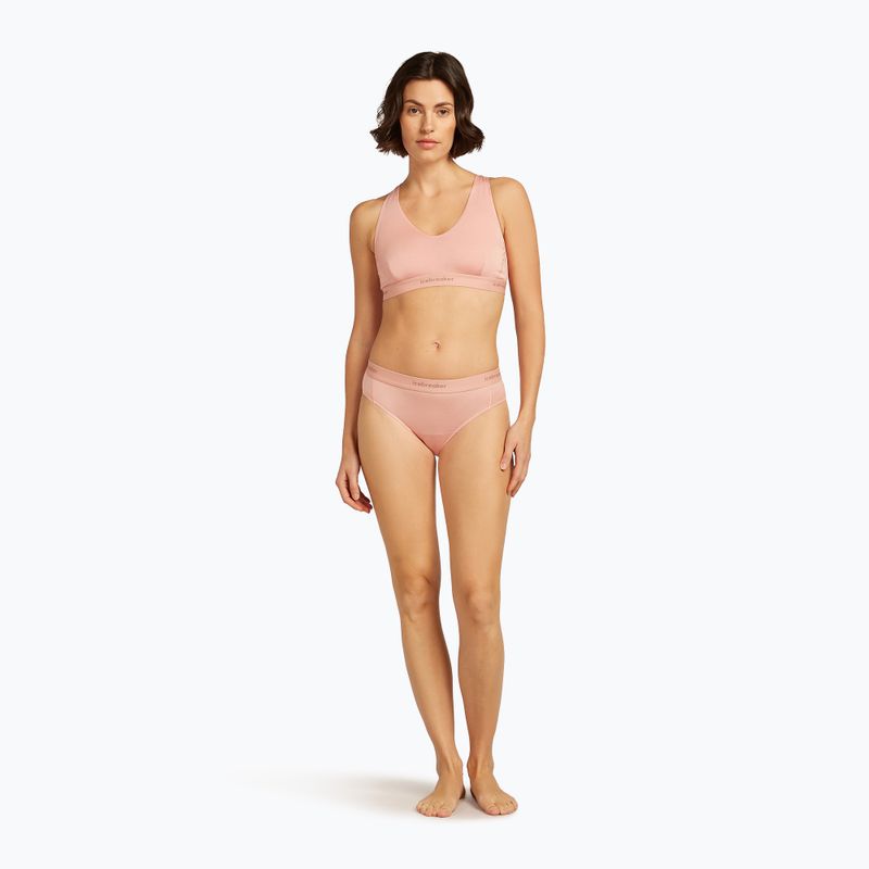 Termoaktyvi liemenėlė icebreaker Merino 125 Cool-Lite Sprite Racerback blush 3