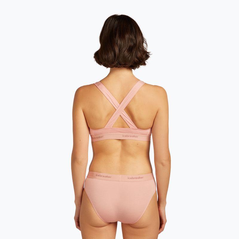 Termoaktyvi liemenėlė icebreaker Merino 125 Cool-Lite Sprite Racerback blush 4