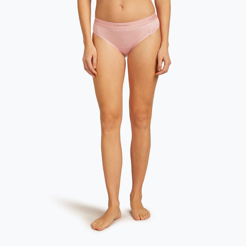 "Icebreaker" moteriškos termo kelnaitės Merino 125 Cool-Lite Sprite Hipster blush 2