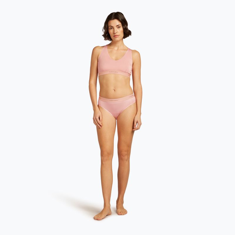 "Icebreaker" moteriškos termo kelnaitės Merino 125 Cool-Lite Sprite Hipster blush 3