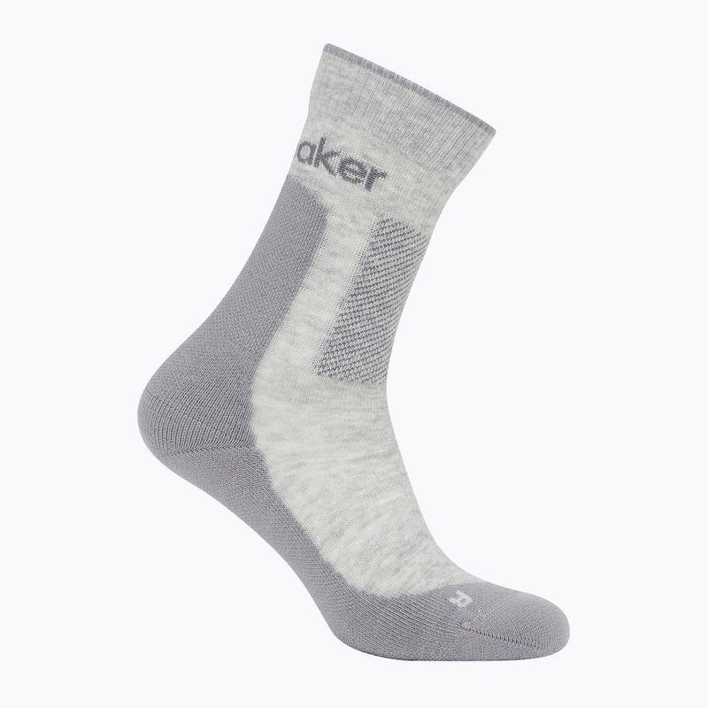Moteriškos kojinės icebreaker Merino Hike+ Medium Crew blizzard heather/alloy