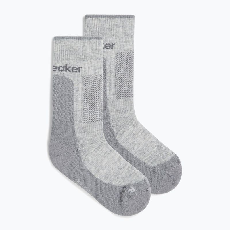 Moteriškos kojinės icebreaker Merino Hike+ Medium Crew blizzard heather/alloy 2