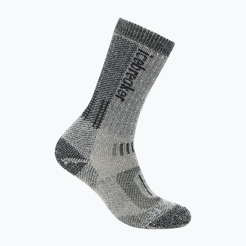 Moteriškos kojinės Icebreaker Merino Hike+ Mountaineer Mid Calf jet heather/black 2