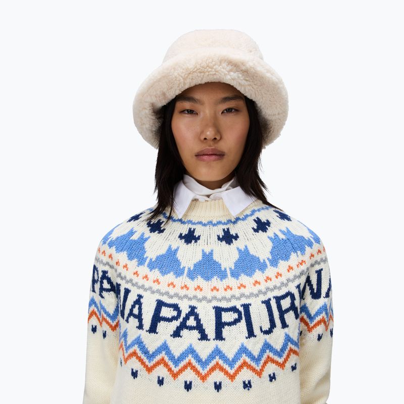 Moteriškas megztinis Napapijri D-Fiames C beige dimity 5