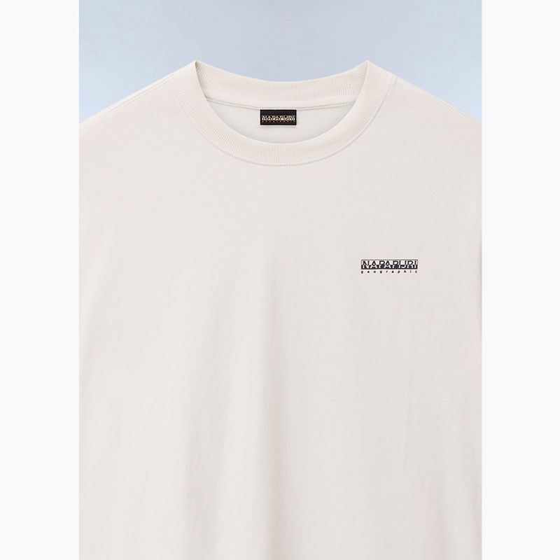 Vyriški marškinėliai Napapijri S-Small Box beige dimity 6