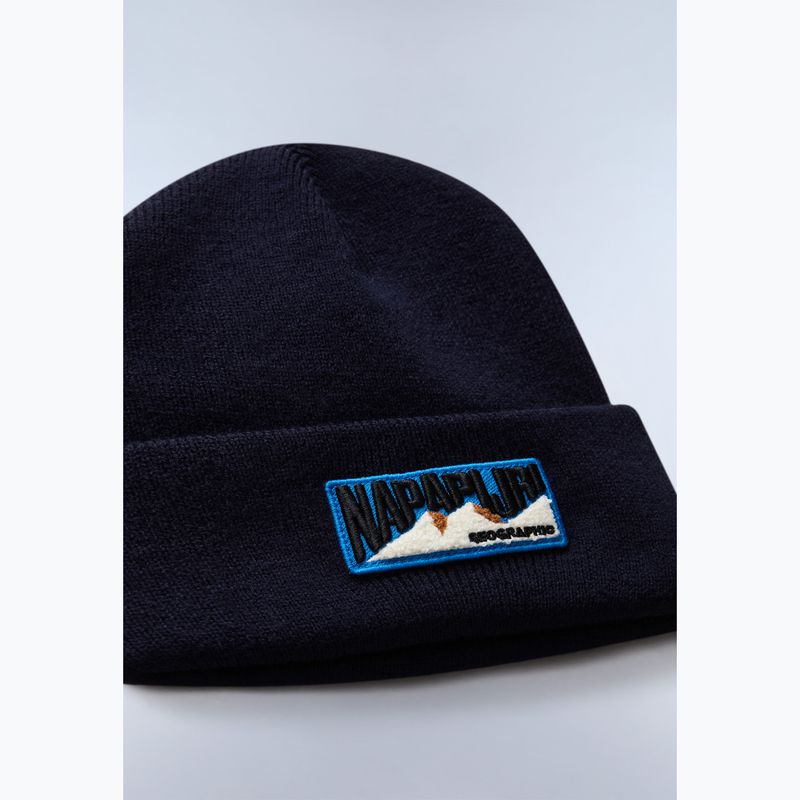 Vyriška žieminė kepurė Napapijri F-Montepiana blu marine 3