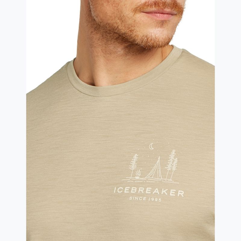Vyriški marškinėliai icebreaker Merino 150 Tech Lite Peaceful Pass Tee flagstone 5