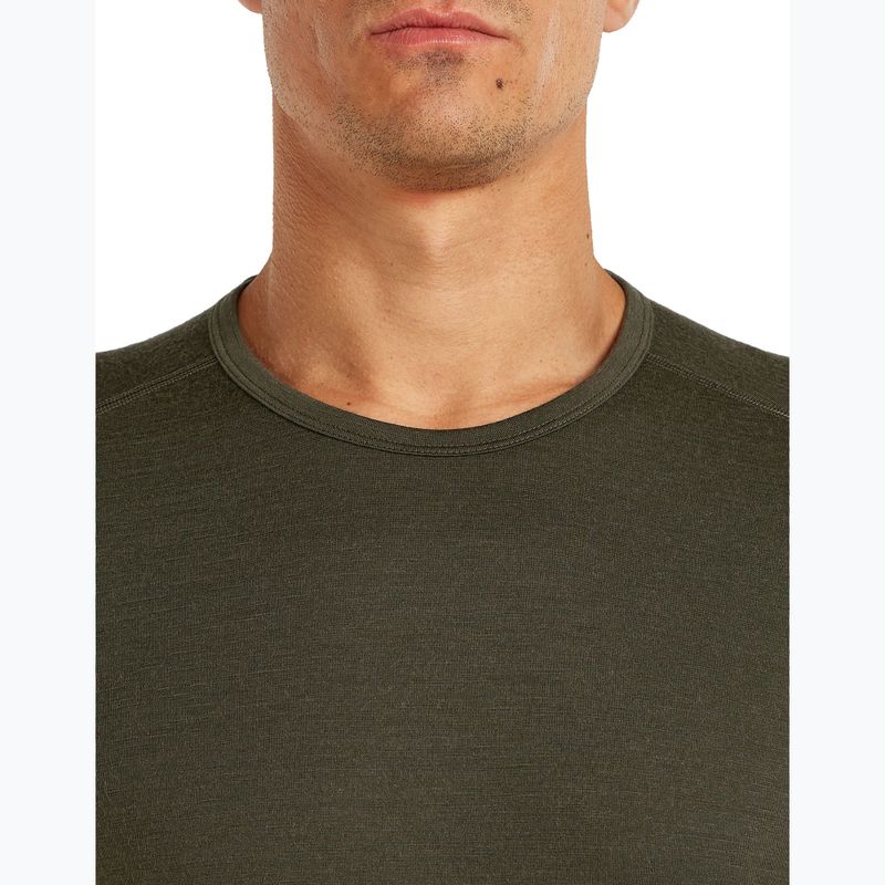 Vyriški termoaktyvūs marškinėliai ilgomis rankovėmis Icebreaker 200 Oasis Crewe  dark loden 5