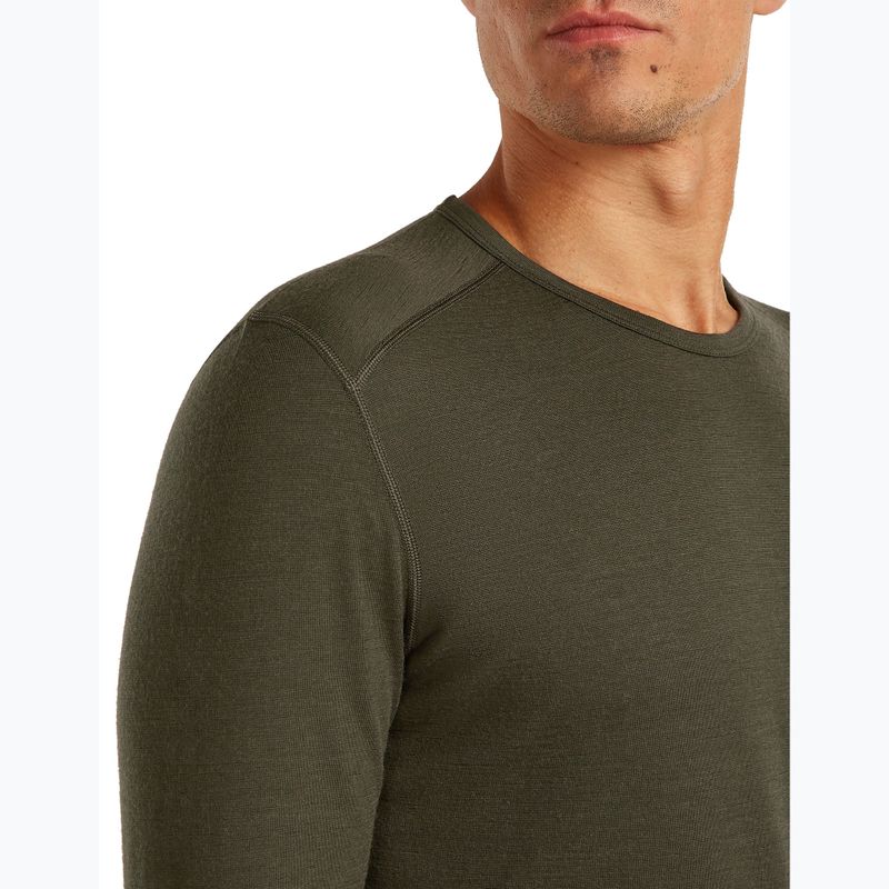Vyriški termoaktyvūs marškinėliai ilgomis rankovėmis Icebreaker 200 Oasis Crewe  dark loden 6