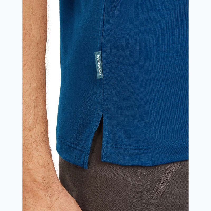Vyriški žygio marškinėliai icebreaker Merino 125 Cool-Lite Sphere III Tee atlantis 6