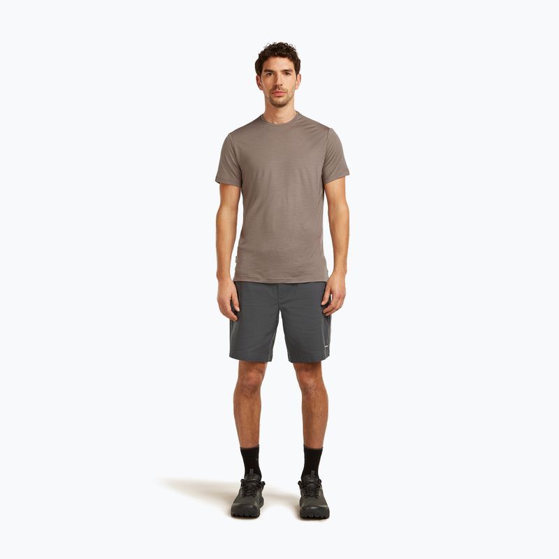 Vyriški žygio marškinėliai icebreaker Merino 125 Cool-Lite Sphere III Tee porcini 2