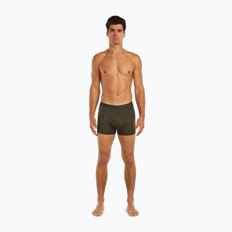 Vyriškos termoaktyvios trumpikės Icebreaker Merino 125 Cool-Lite Anatomica dark loden 3