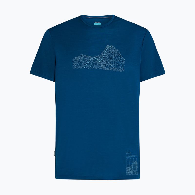 Vyriški marškinėliai icebreaker Merino 125 Cool-Lite Sphere Beta Tee atlantis 7