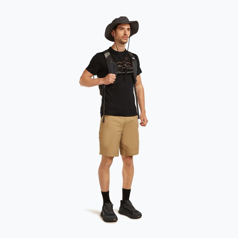 Vyriški marškinėliai icebreaker Merino 125 Cool-Lite Sphere Tee Across The Peaks black 4