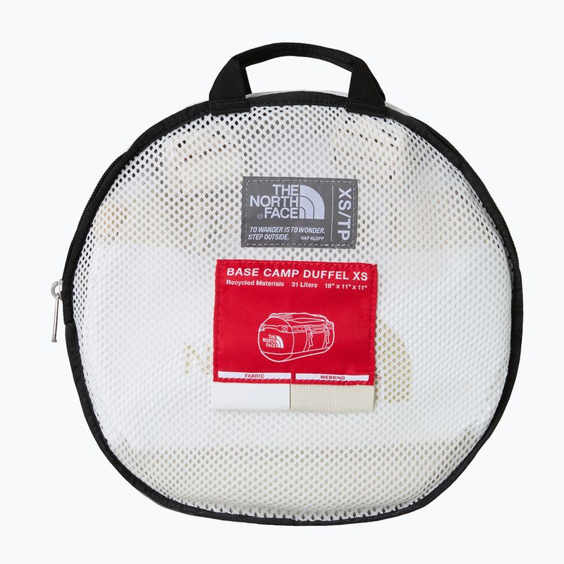 Kelioninis krepšys The North Face Base Camp Duffel XS 31 l white ash/calacatta/pal 4