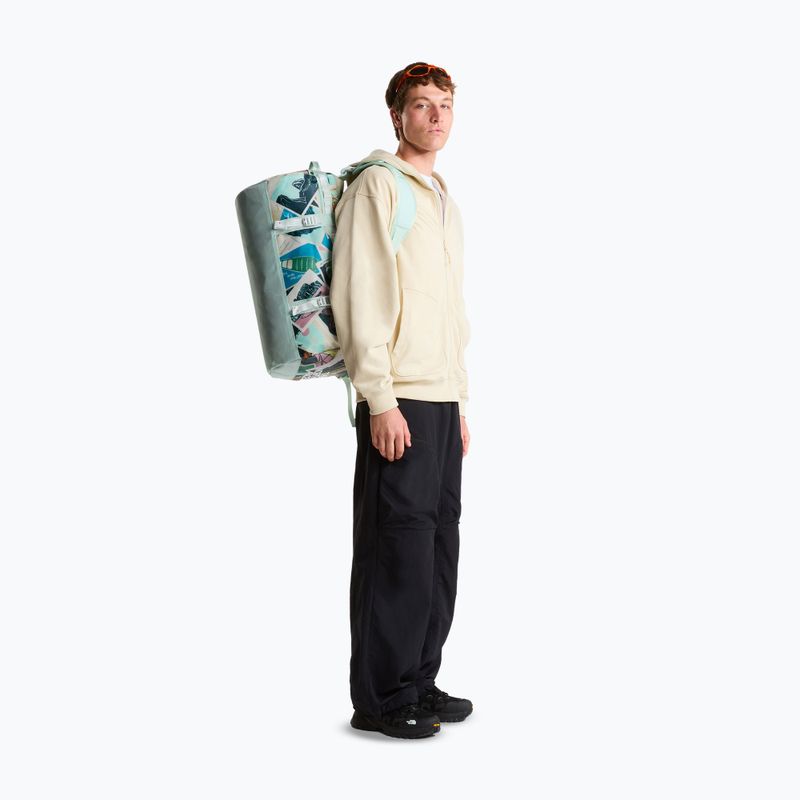 Kelioninis krepšys The North Face Base Camp Duffel S 50 l opal frost tnf postcard 7