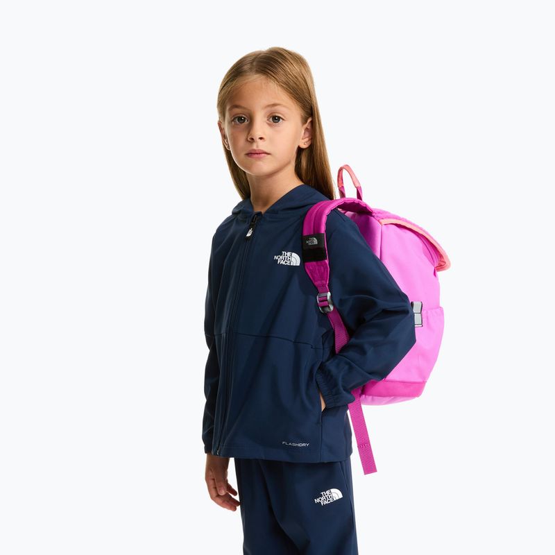 Vaikiška miesto kuprinė The North Face Mini Explorer 10 l violet crocus/fuchsia flash 9