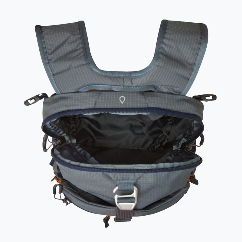 Turistinė kuprinė The North Face Trail Lite 12 l granite grey/summit navy/dust orange 5