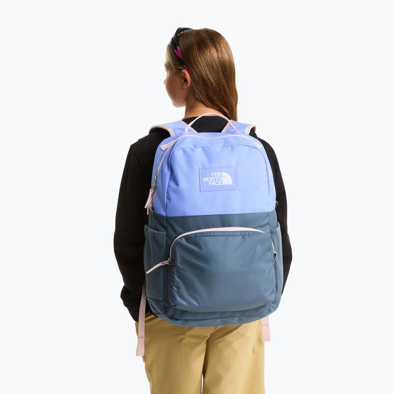 Vaikiška miesto kuprinė The North Face Chuckwalla 27 l periwinkle glow/granite grey/pale blossom 6