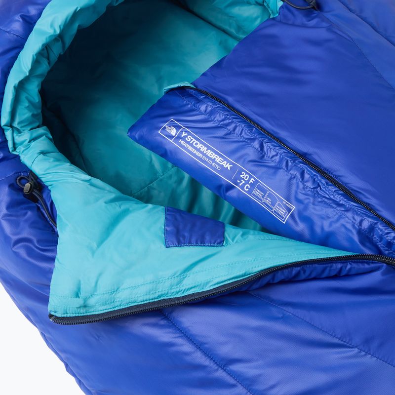 Vaikiškas miegmaišis The North Face Stormbreak 20F Regular tnf blue/river ice 4