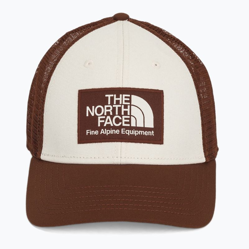 Vyriška kepurė su snapeliu The North Face Mudder Trucker ember soil-white dune 2