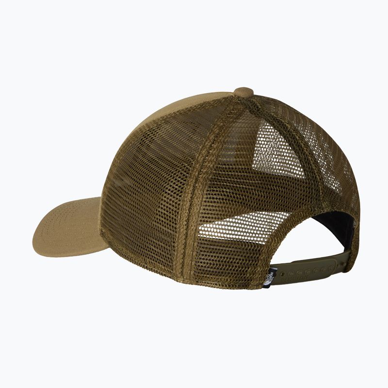 Vyriška kepurė su snapeliu The North Face Mudder Trucker ember soil-white dune 2