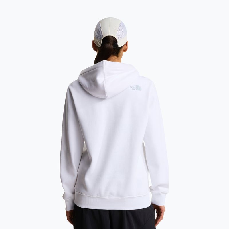 Moteriškas džemperis The North Face Drew Peak Pullover Hoodie white/frost grey 3